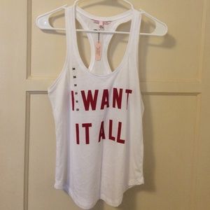 Victoria's Secret "I Want It All" Tank