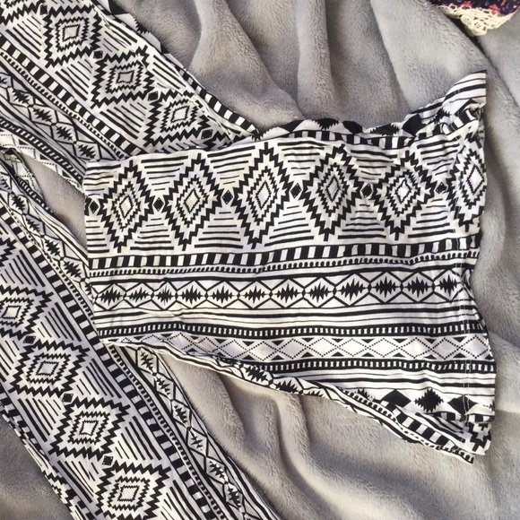 B&W printed fun pants! - Picture 2 of 3