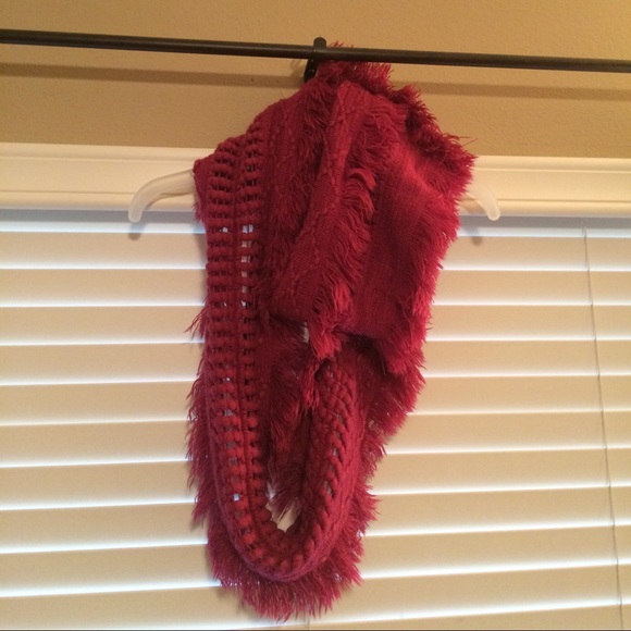 2 Knit Infinity Scarves