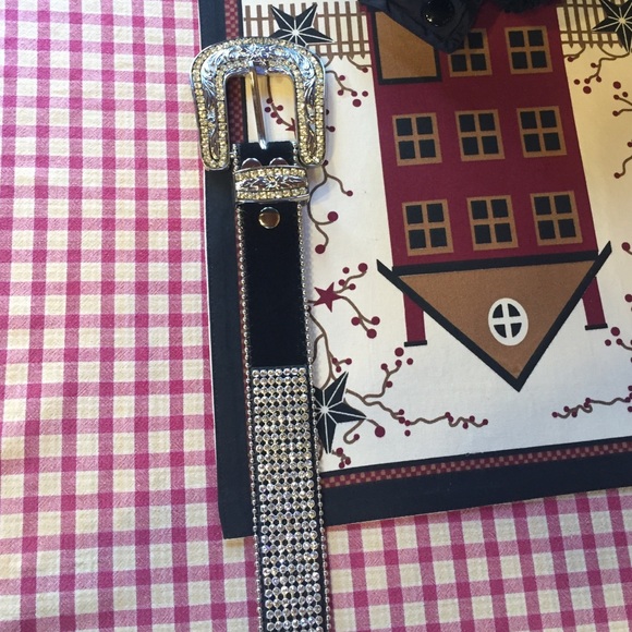 Rhinestone belt