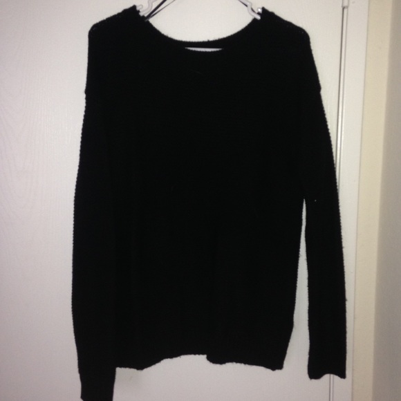 Chunky Black Sweater