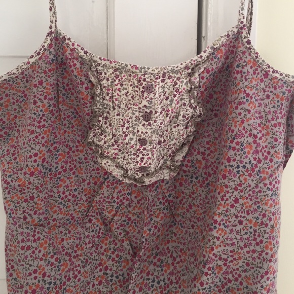 Floral tank top! - Picture 2 of 2