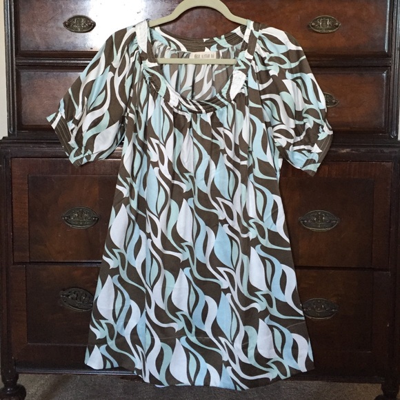 Silk Short Sleeve Dress/Tunic - Picture 1 of 1