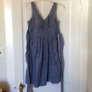 Flirty chambray dress