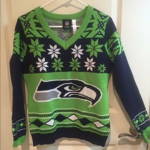 Seahawks Winter Sweater