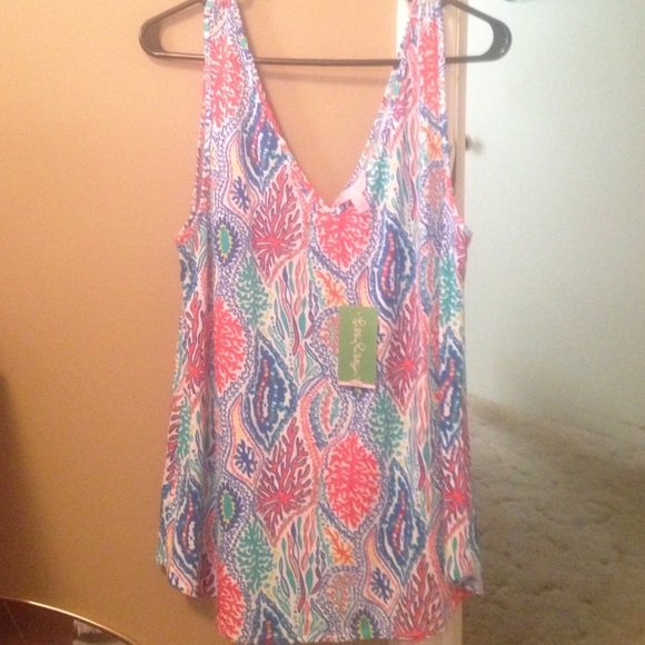 Lilly Pulitzer Left Minnow Gigi Top
