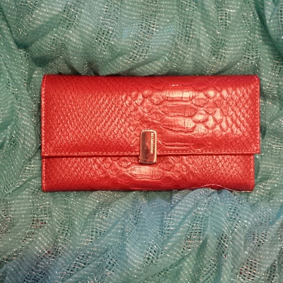 Dark red wallet. NEW. - Picture 2 of 4