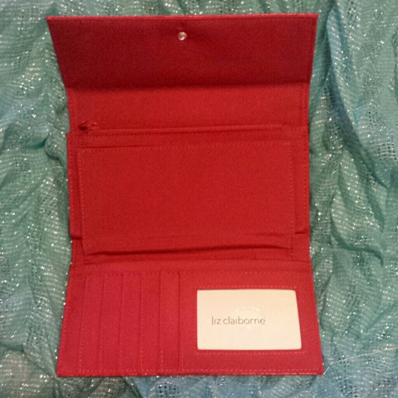 Dark red wallet. NEW. - Picture 3 of 4