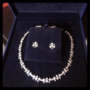 Swarovski Star Necklace & Earrings set