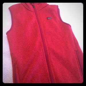 Patagonia red vest