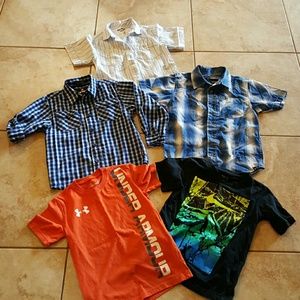 Boys size 5/6 shirts
