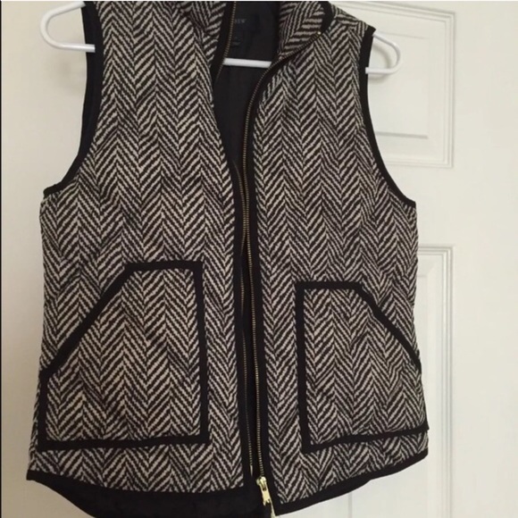 JCrew herringbone vest RETAIL