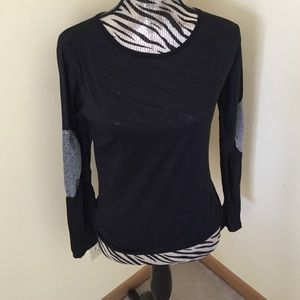 Black and sparkly long sleeve