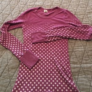 Free People purple henley