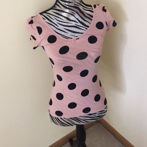 Cute polka dot shirt