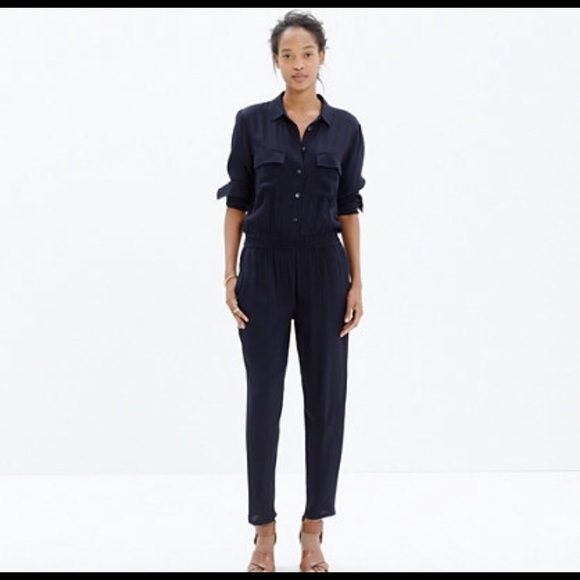 madewell crepe jumpsuit