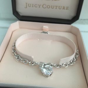 Juicy Couture Crystal Heart Bracelet