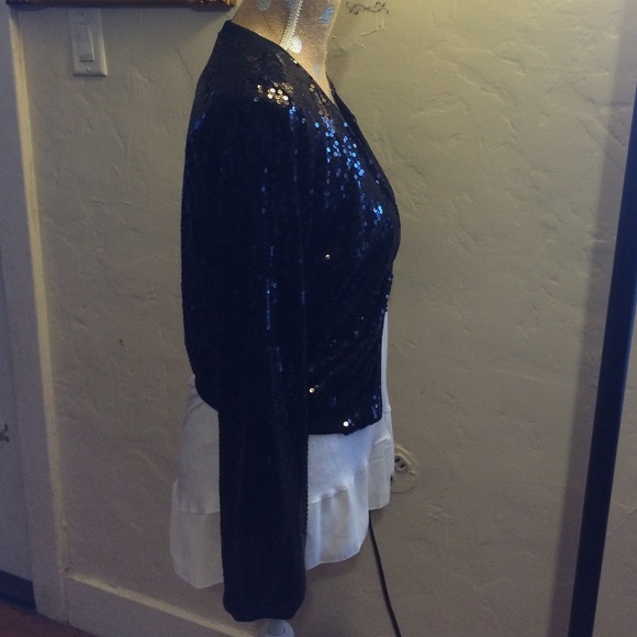 Black casual jacket - Picture 2 of 4