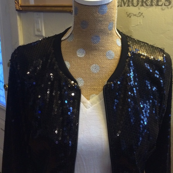 Black casual jacket - Picture 4 of 4