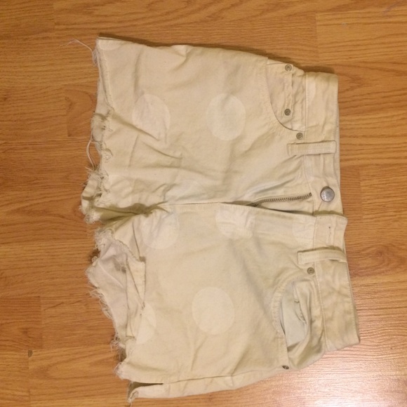 Gap High Waisted Cutoff Jean Shorts
