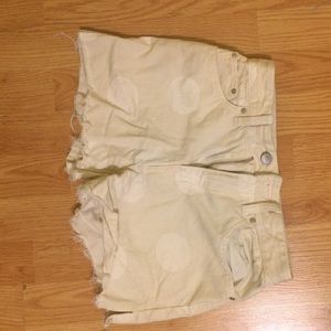 Gap High Waisted Cutoff Jean Shorts