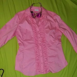 Pink blouse