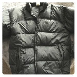 REI black puffer jacket