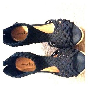 Dark blue High heels