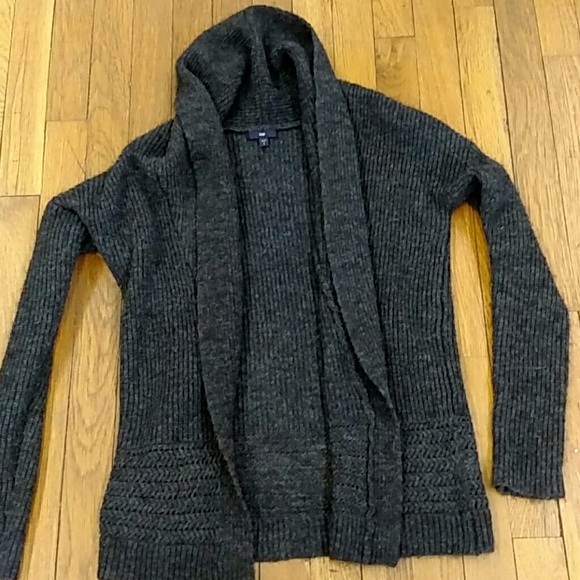 Charcoal grey GAP cardigan