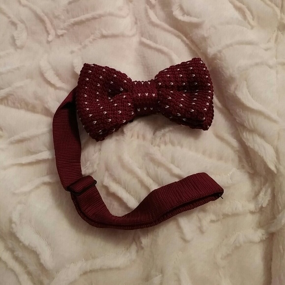 Wine colored Unisex bowties
