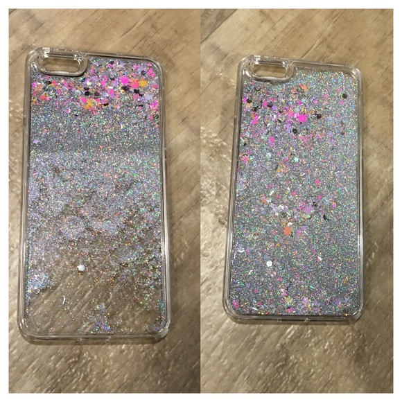 A Girl Named Jax Accessories - Snow Globe Silver Glitter iPhone 6 Plus
