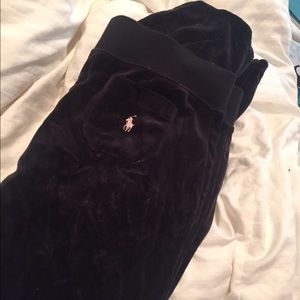 Ralph Lauren velour sweats