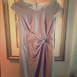 Chic Ann Klein Pencil dress w/ detailed waist