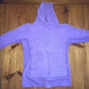 Lululemon Scuba Jacket Size 4 Light Purple