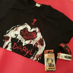 ☠️ Walking Dead "I ❤️ Daryl" Tee