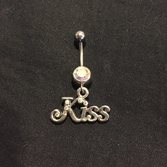 Kiss Belly Ring