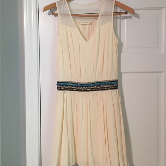 Short Cream Color Dress never worn