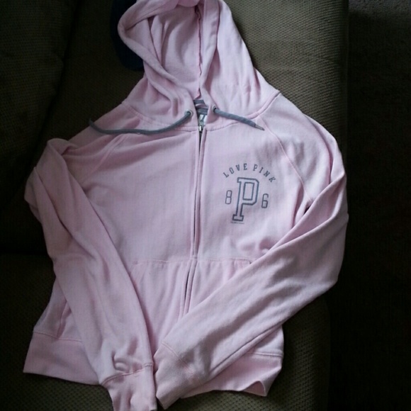 Pink hoodie