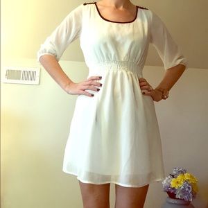 White dress