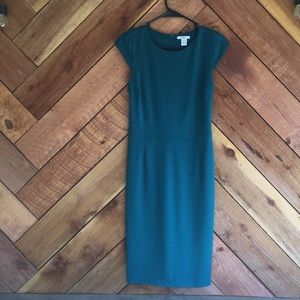Bar III Emerald Green Sheath Dress