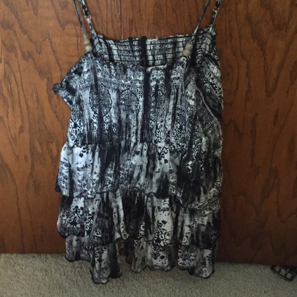 Ruffled Tank Top - Picture 1 of 2