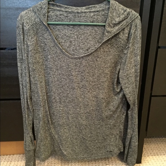 Champion gray hoodie