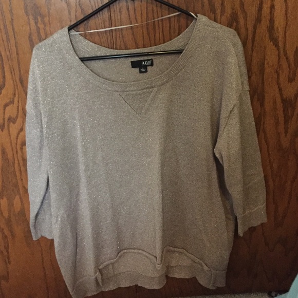 Sparkly Tan Top