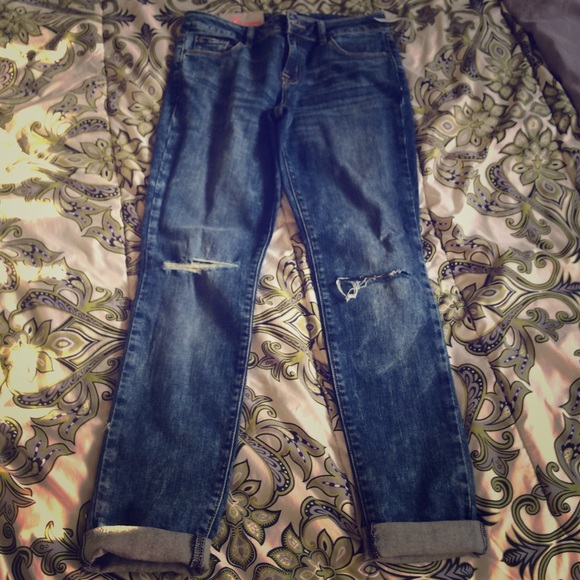 Charlotte Russe boyfriend jean