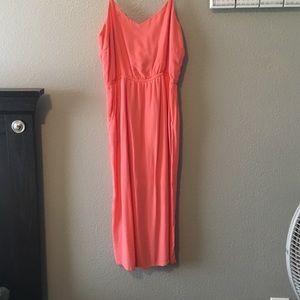 Coral Forever21 maxi dress