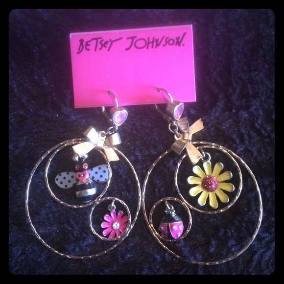 Betsey Johnson earrings