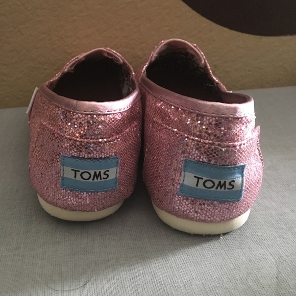 Pink Glitter Toms💕 - Picture 4 of 4