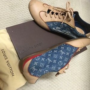 Louis Vuitton monogrammed sneakers