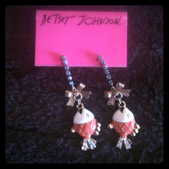 Betsey Johnson earrings