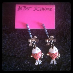 Betsey Johnson earrings